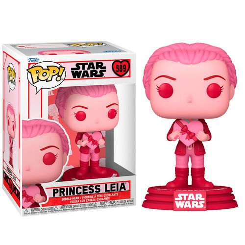 Funko POP figura Star Wars Valentinovo Princeza Leia slika 2