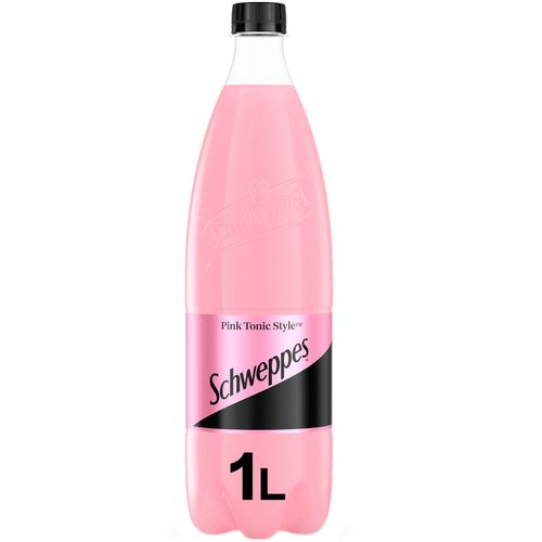 Schweppes Pink Tonic Style 1l 12/boca, xxl slika 1