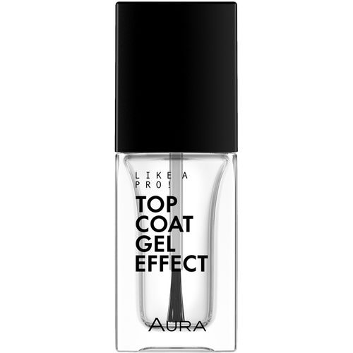 AURA Like a PRO! Top Coat Gel Effect nadlak završni sloj visokog sjaja  slika 1