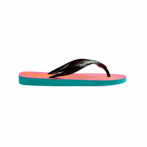 Ženske Japanke Havaianas Top Logomania - Plava i Roza slika 2