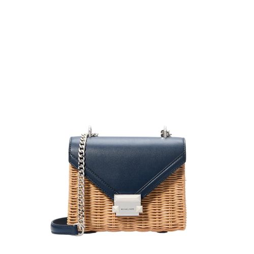 Torba na Rame Michael Kors WHITNEY-NAVY Plava 21 x 18 x 7 cm slika 4