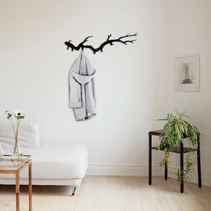 Bough Black Metal Wall Hook