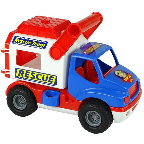 Dječji kamion Rescue bijelo - plavi slika 2