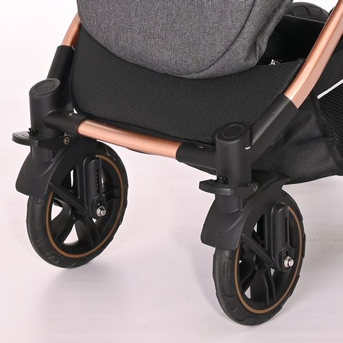 LORELLI STORM LUXE Kolica SET s Autosjedalicom - Black (6mj+) - (do 15kg/96cm) slika 10