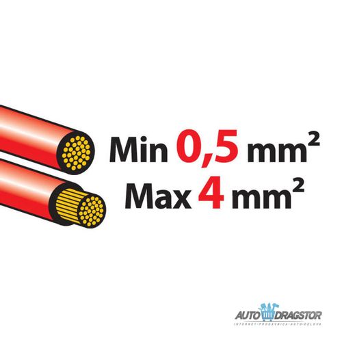 AUTOMATSKA KLJEŠTA ZA SKIDANJE IZOLACIJE 170MM 0.5-4MM2 slika 5