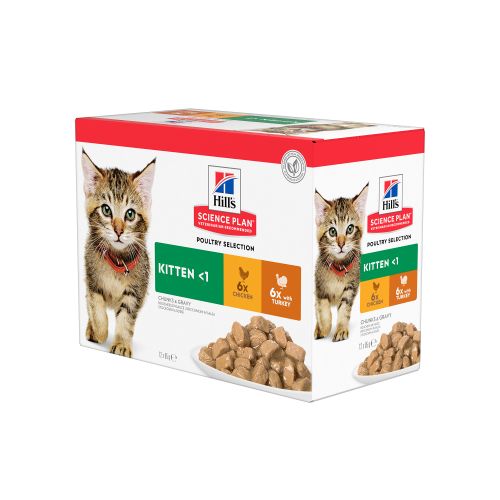 Hill's™ Science Plan™ Mačka Kitten PS Multipack vrećica, 12X85 g slika 1