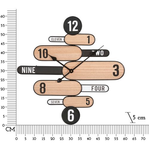 Mauro Ferretti Zidni sat DIRECTION 60x5x60 cm slika 6