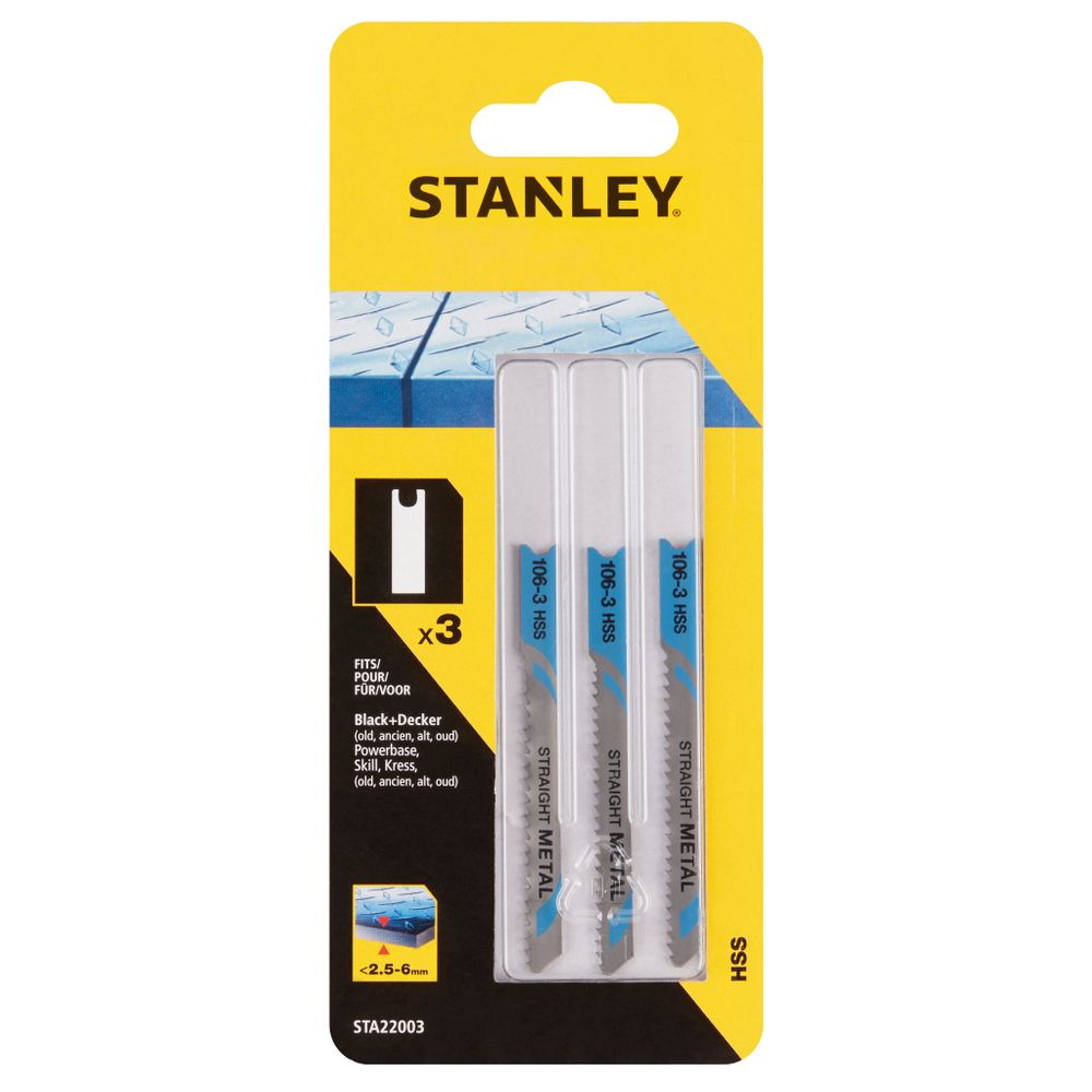 FATMAX 3 x U-SHANK HSS LIST ŽAGE- 70 MM Stanley STA22003 slika 2