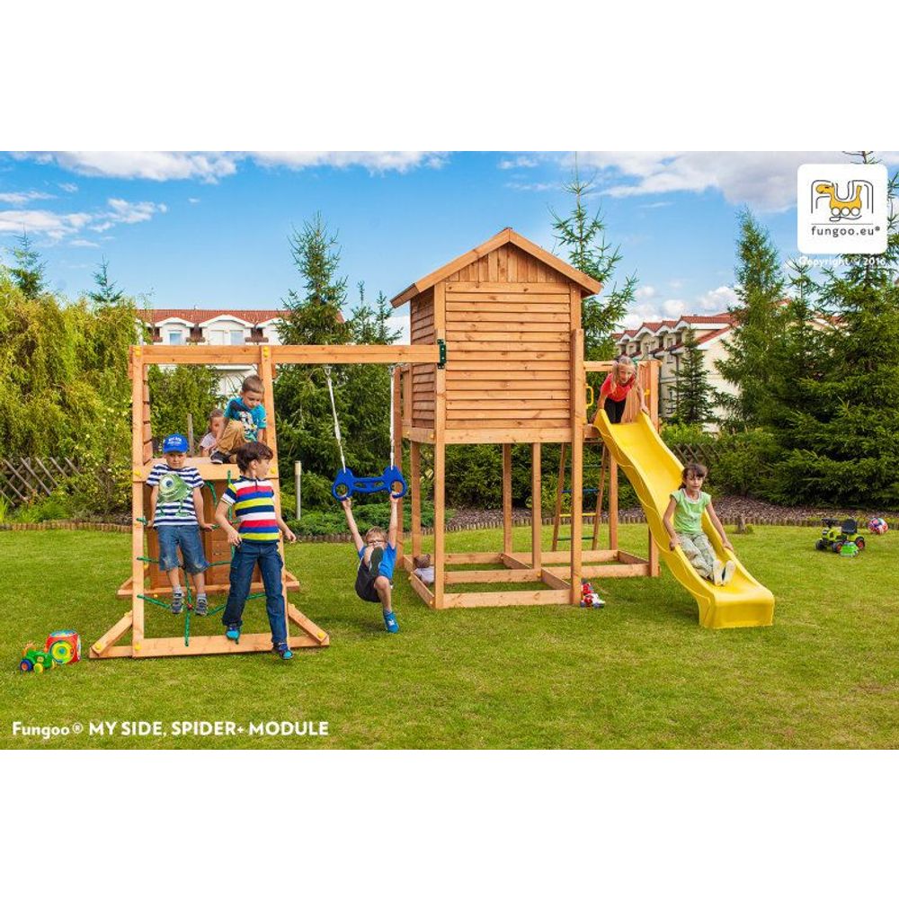 Fungoo Set MySIDE SPIDER - Drveno dječije igralište slika 2