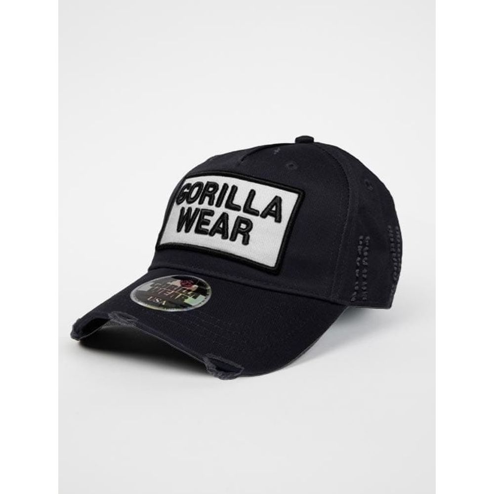 Gorilla Wear HARRISON Kačket, Crno/Bijeli slika 1