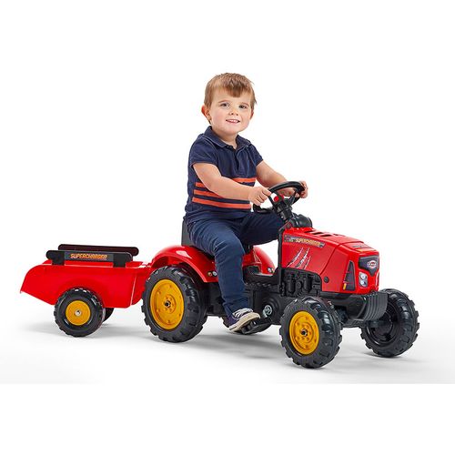 Falk traktor s prikolicom Supercharger red slika 4