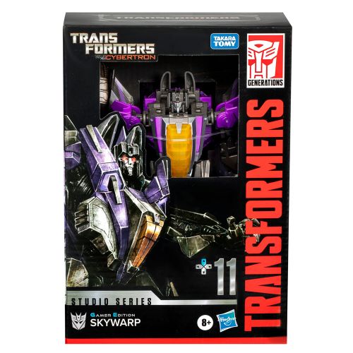 Transformers Cybertron Studio Series Gamer Edition Skywarp figure 16,5cm slika 1