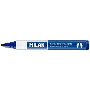 Marker permanentni MILAN 4mm okrugli vrh plavi, pakiranje 12/1