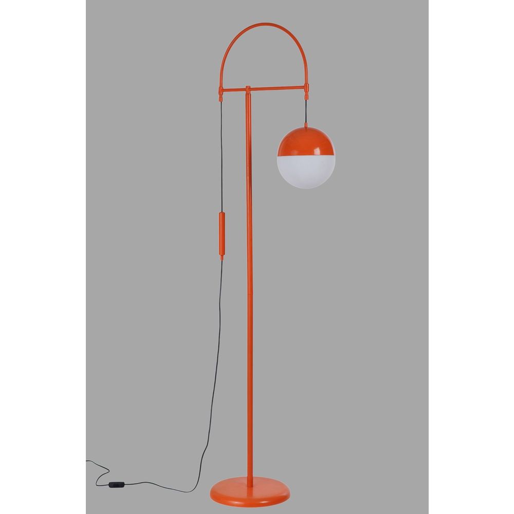 Opviq Podna lampa 869, bijela, narančasta slika 4