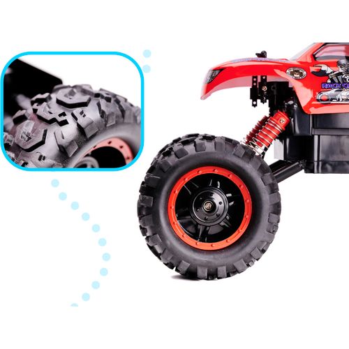 Rock Crawler 1:12 auto na daljinsko upravljanje crveni slika 7