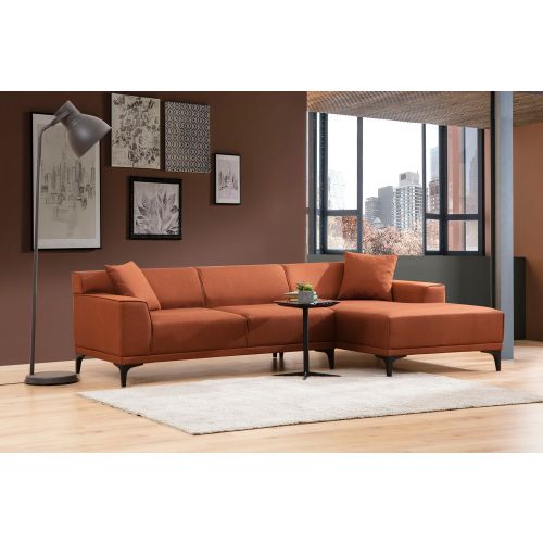 Atelier Del Sofa Kutna garnitura, naranča, Petra R Corner - Orange slika 2