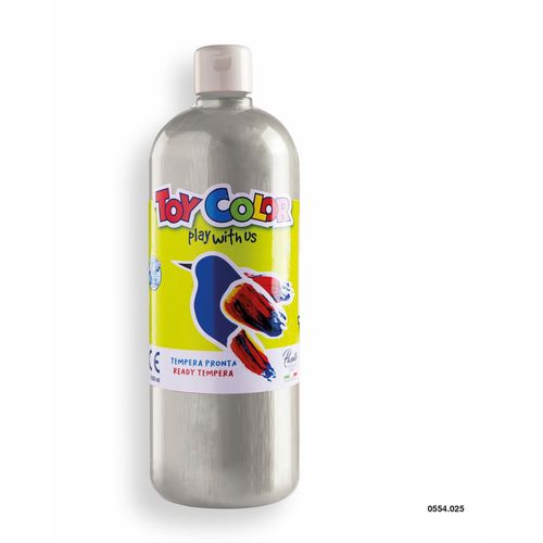 Toy Color srebrna tempera 1000 ml slika 1