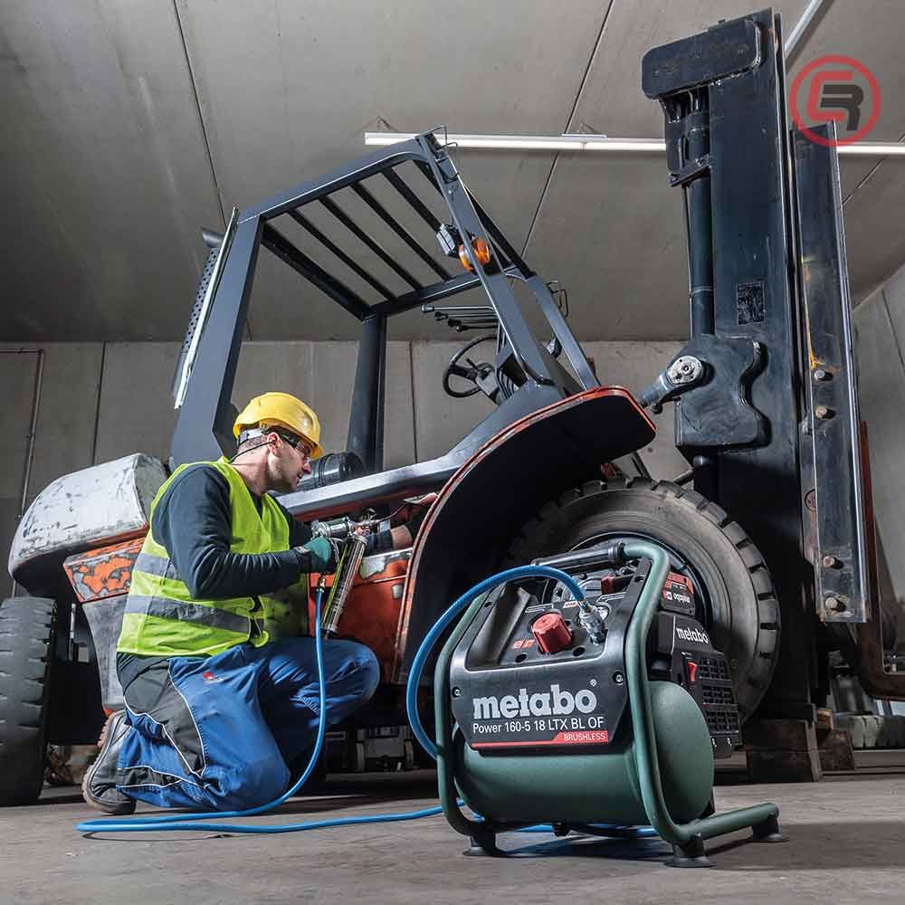 Metabo Kompresor Aku POWER 160-5 18 LTX BL OF / 5 lit. Bezuljni (bez baterije i punjača) – 601521850 slika 2