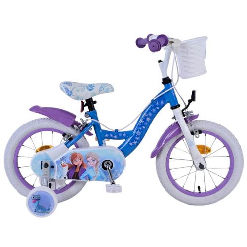 Dječji bicikl 14" Frozen 2 plavo-ljubičasti slika 1