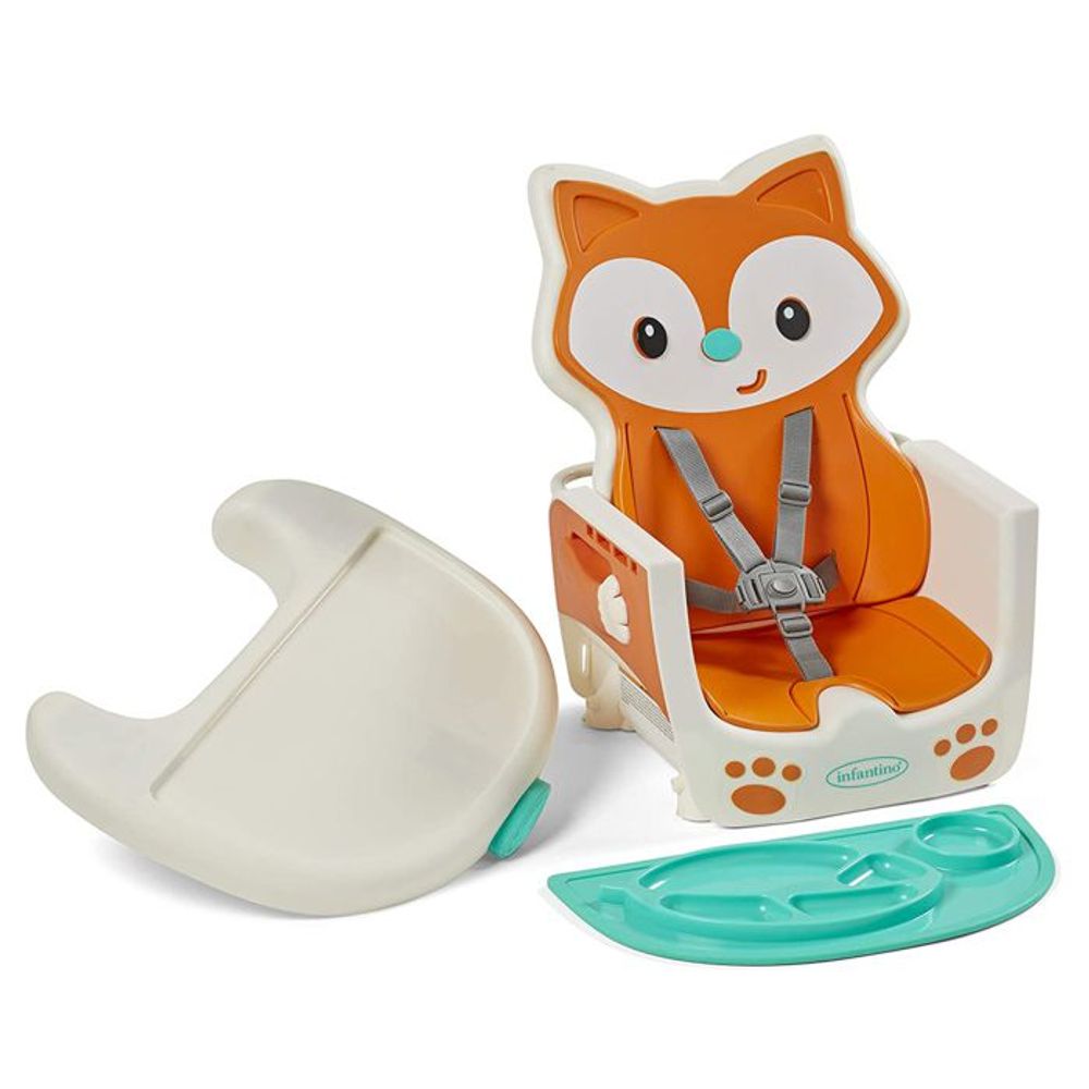 Infantino Grow With Me Hranilica 4 u 1, Lisica slika 6