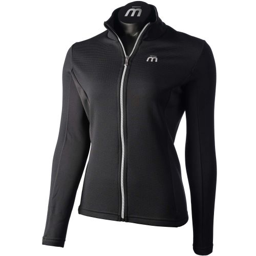 Mico ženska majica F/ZIP Warm control, crna slika 1