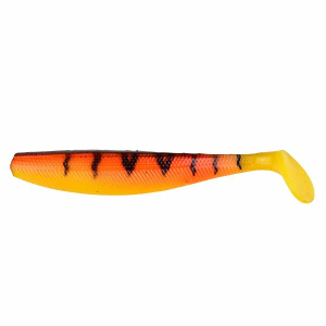 MATE silikonska varalica Fish Shad 10cm 4kom Hot Tiger (MT10192)