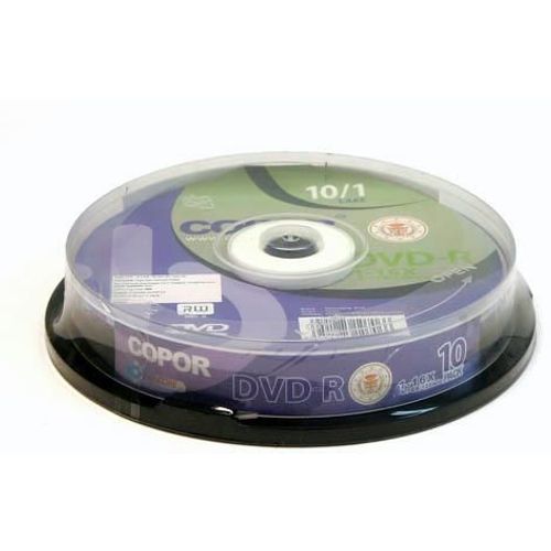 DVD-R 4,7 GB 120 min 16x Copor 10/1 slika 2