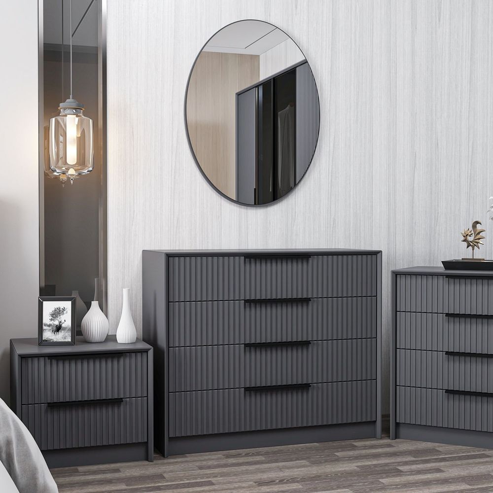 Kale Luxe - Komoda 4801 Antracit slika 1