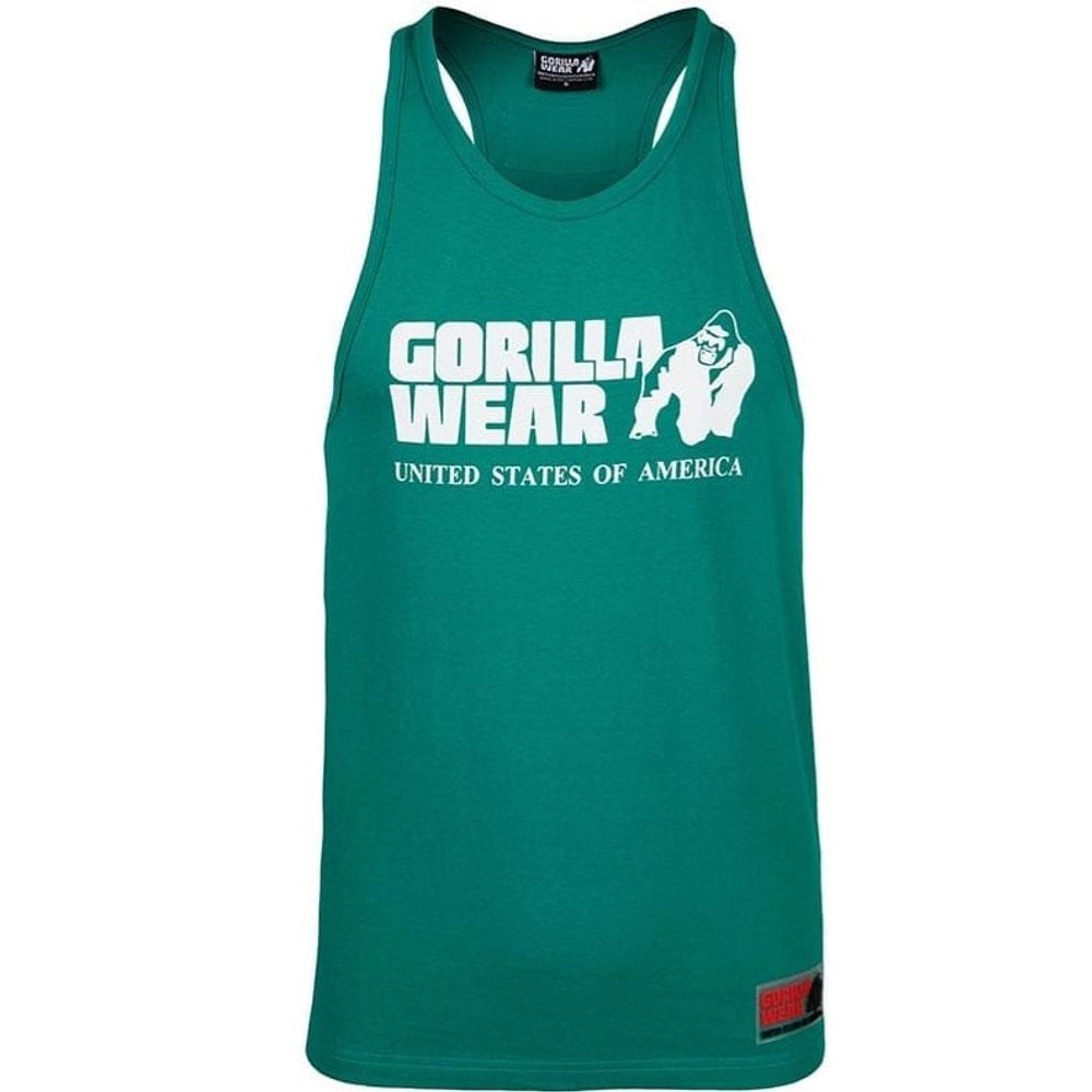 Gorilla Wear CLASSIC Majica bez rukava, Zelena slika 2