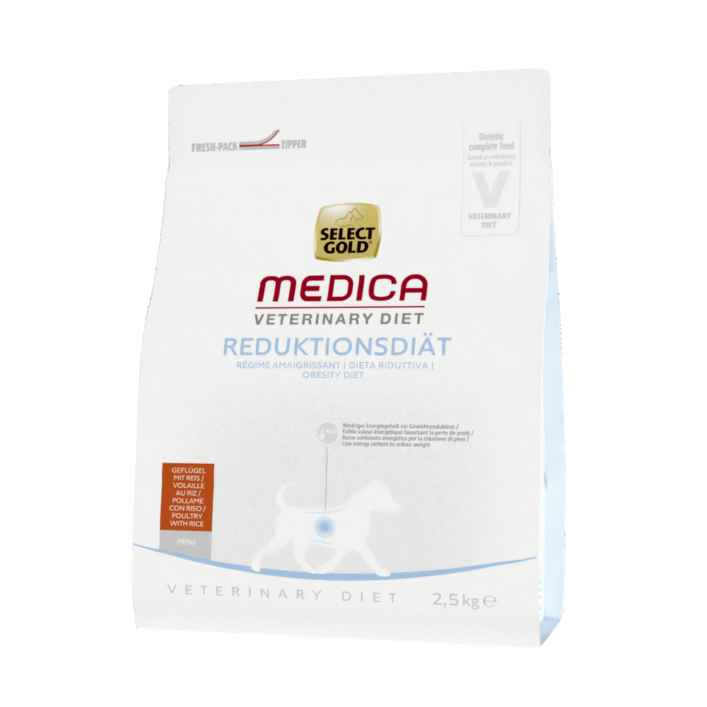 Select Gold Medica Obesity Mini perad i riža 2,5 kg slika 1