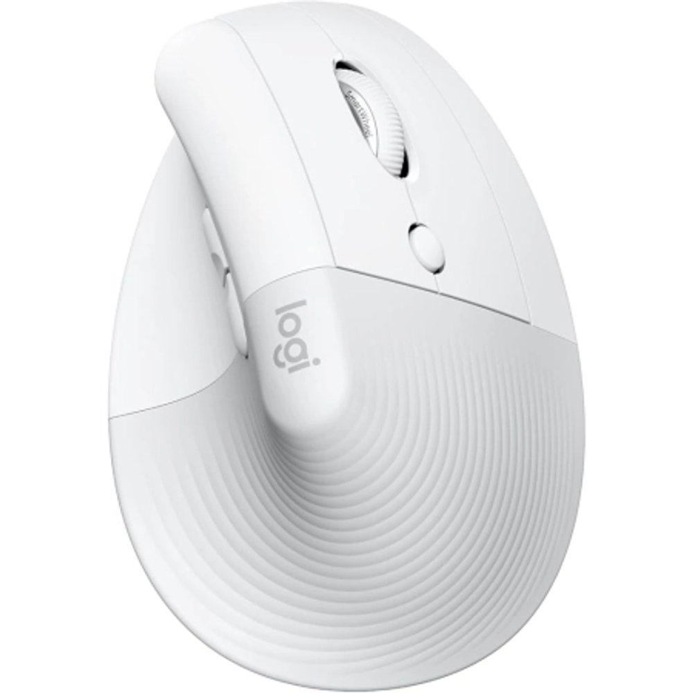 Logitech Miš Lift for Mac Wireless, White slika 1