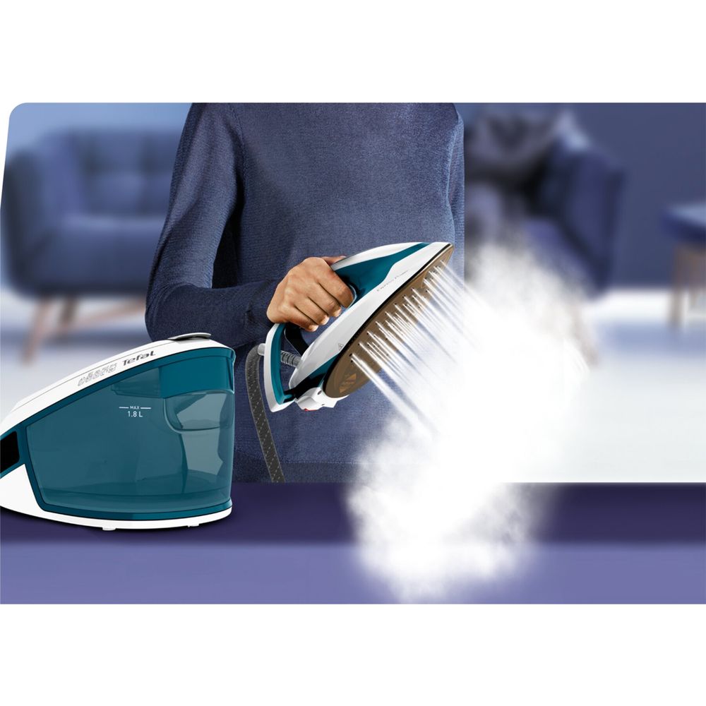 Tefal parna postaja SV8111E0 bijelo-plava Express Power slika 5