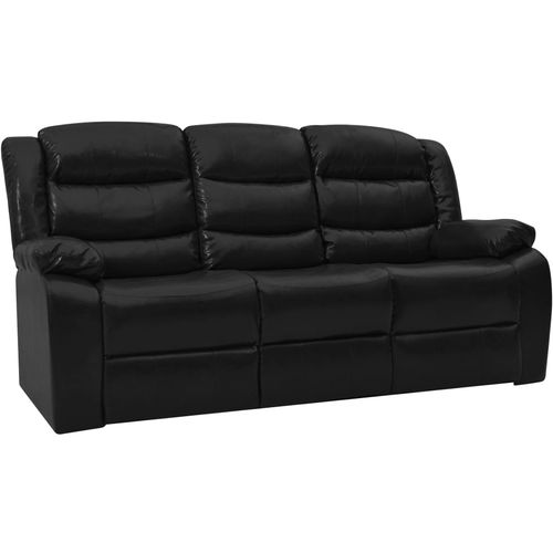 2-dijelni set sofa od umjetne kože crni slika 24