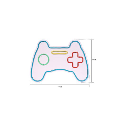 Wallity Ukrasna plastična LED rasvjeta, Play Station Gaming Controller - Blue slika 7