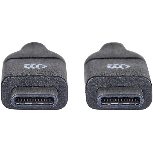 Manhattan USB kabel USB 3.2 gen.2 (USB 3.1 gen.2) USB-C® utikač, USB-C® utikač 50.00 cm crna  354899 slika 4