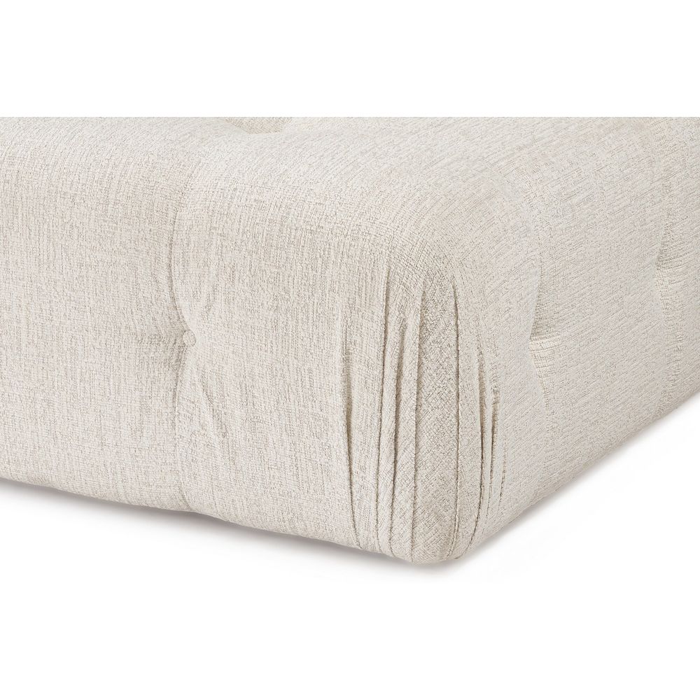 Doblo 3 Sjedala sa Pouffom (L1-O1-1R-Pouffe) - Krem Kutić Sofa slika 13