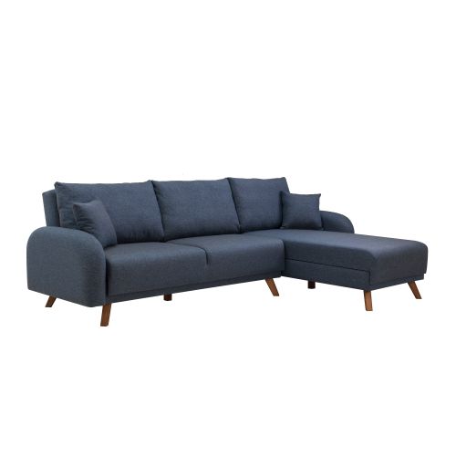 Atelier Del Sofa Hera 1 Ugao - Tamnoplava Boja - Ugao Sofa na Razvlačenje slika 8