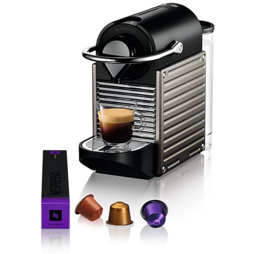 Nespresso Pixie  C61-EUTINE-S Aparat za espresso kafu, Tamno sivi slika 1