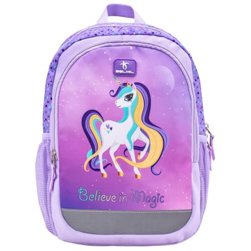 Belmil ruksak vrtićki kiddy plus unicorn purple 305-4/a/25 slika 2