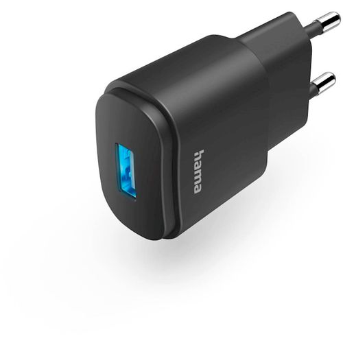 Adapter Hama USB-A 6w, Black slika 1