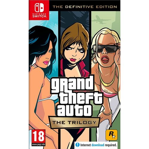 Grand Theft Auto: The Trilogy - Definitive Edition (Nintendo Switch) slika 1