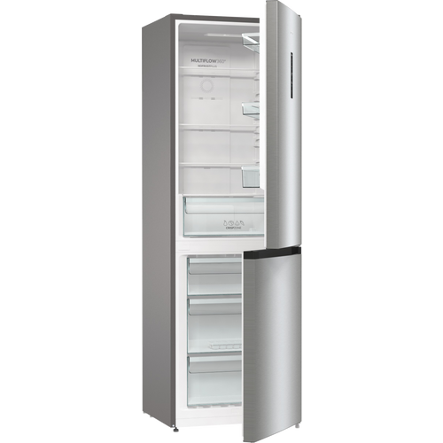 Gorenje N61EA2XL4 Kombinovani frižider, NoFrost, Visina 185 cm, Širina 60 cm, Siva metalik slika 3