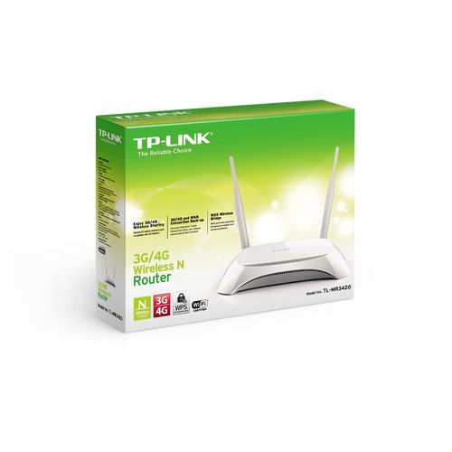 TP-Link TL-MR3420 3G/4G Wireless N Router, 300Mbps slika 2