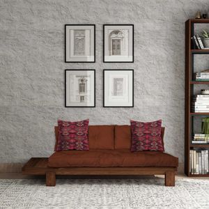 Lounger CPT8381-200, boje orah i crvena pločica