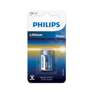 PHILIPS baterija CR2 3V