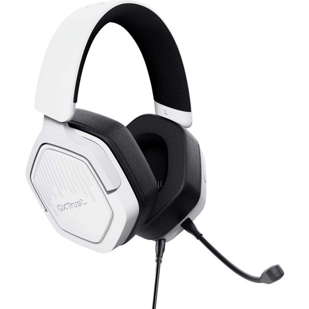 Trust Carus over-eargaming slušalice GXT492W, Bijele slika 4