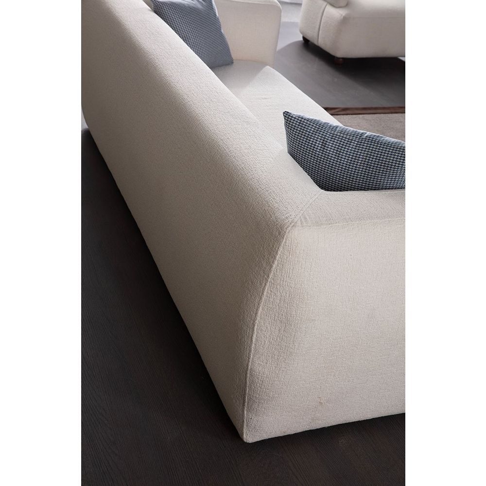 Sofa za tri osobe Rena - bijela boja slika 5