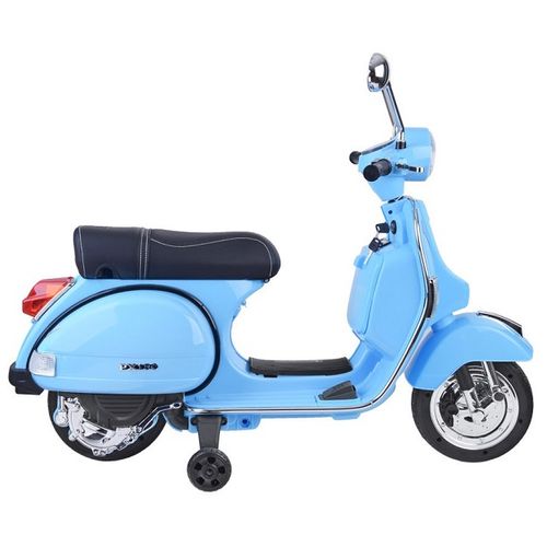 Vespa licencirani skuter na akumulator - plavi slika 7