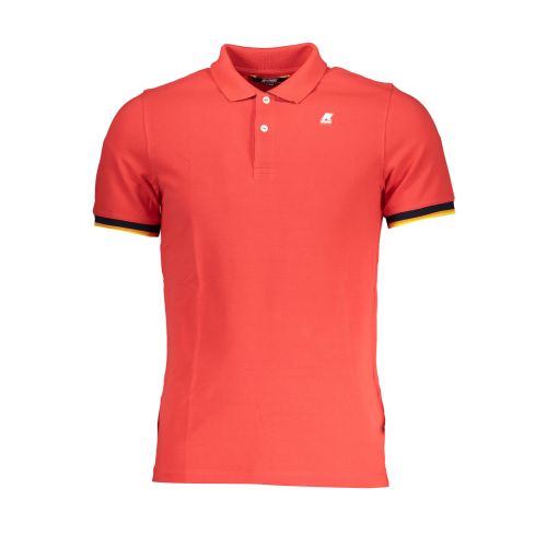 K-WAY RED MEN'S SHORT SLEEVED POLO SHIRT slika 1