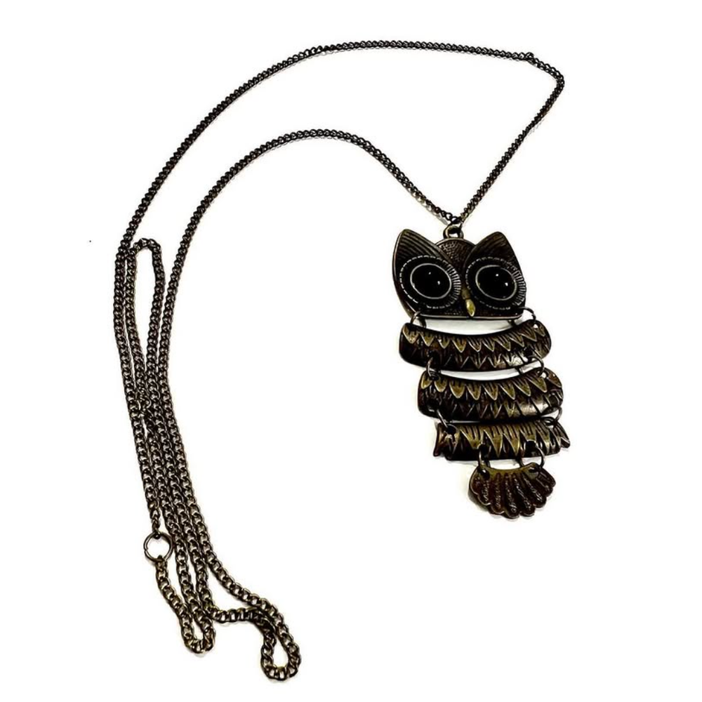 Ogrlica Wise Owl slika 2